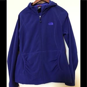 North Face zipper up jacket